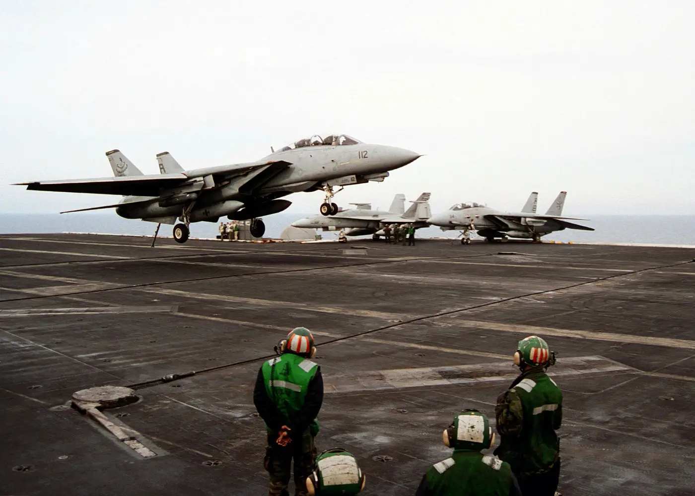 The high F-14 top speed is essential to its operation and winning the fights.