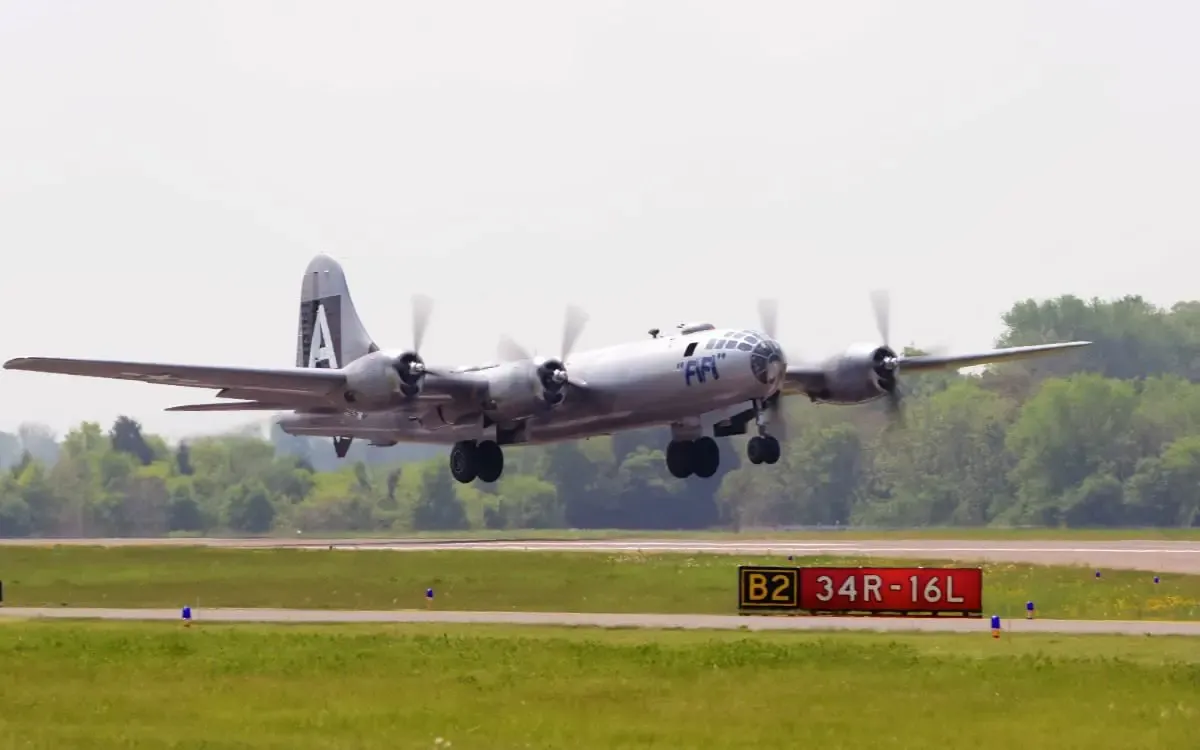 FIFI is one of two Boeing B-29s still flying today.