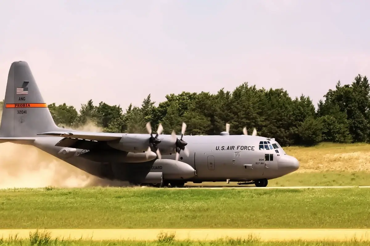 The Lockheed C-130 Hercules can use unprepared runways.