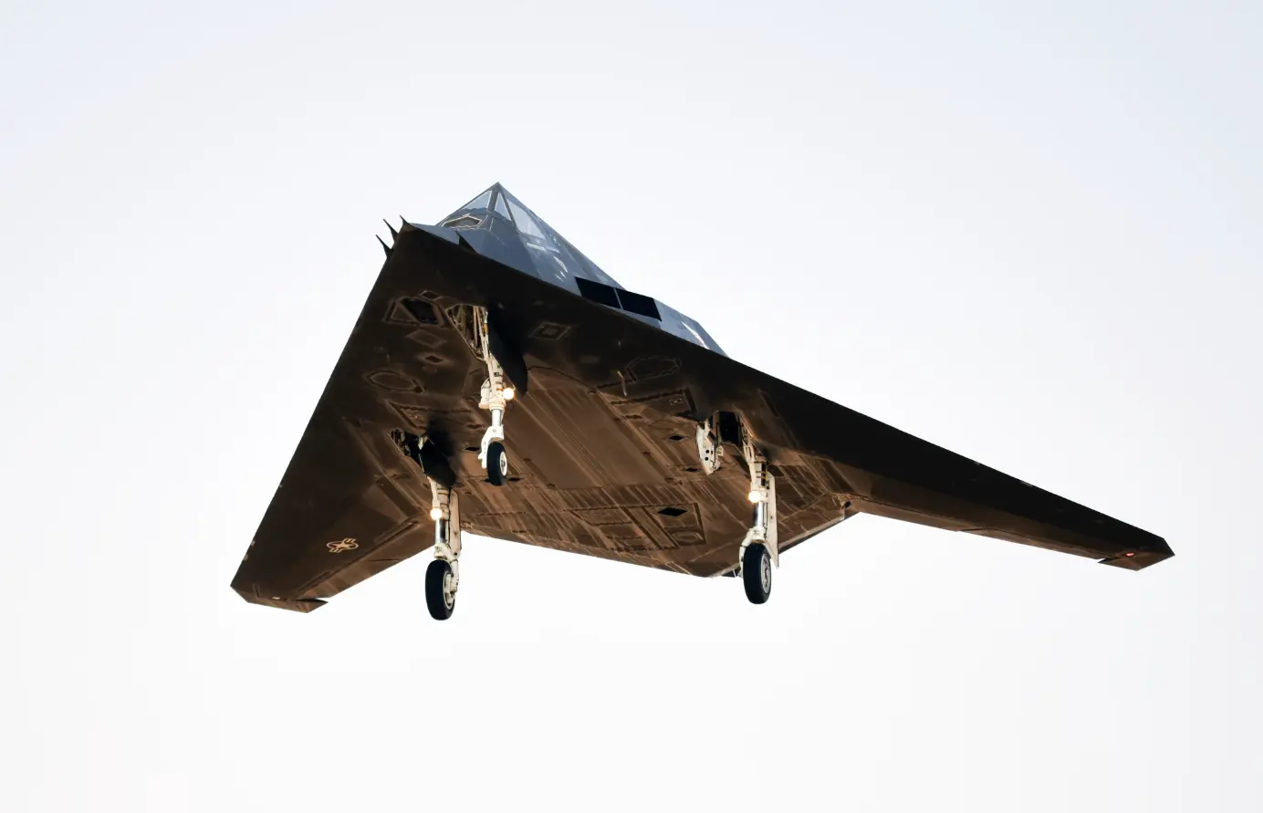 The F-117 was a pioneer in stealth technology