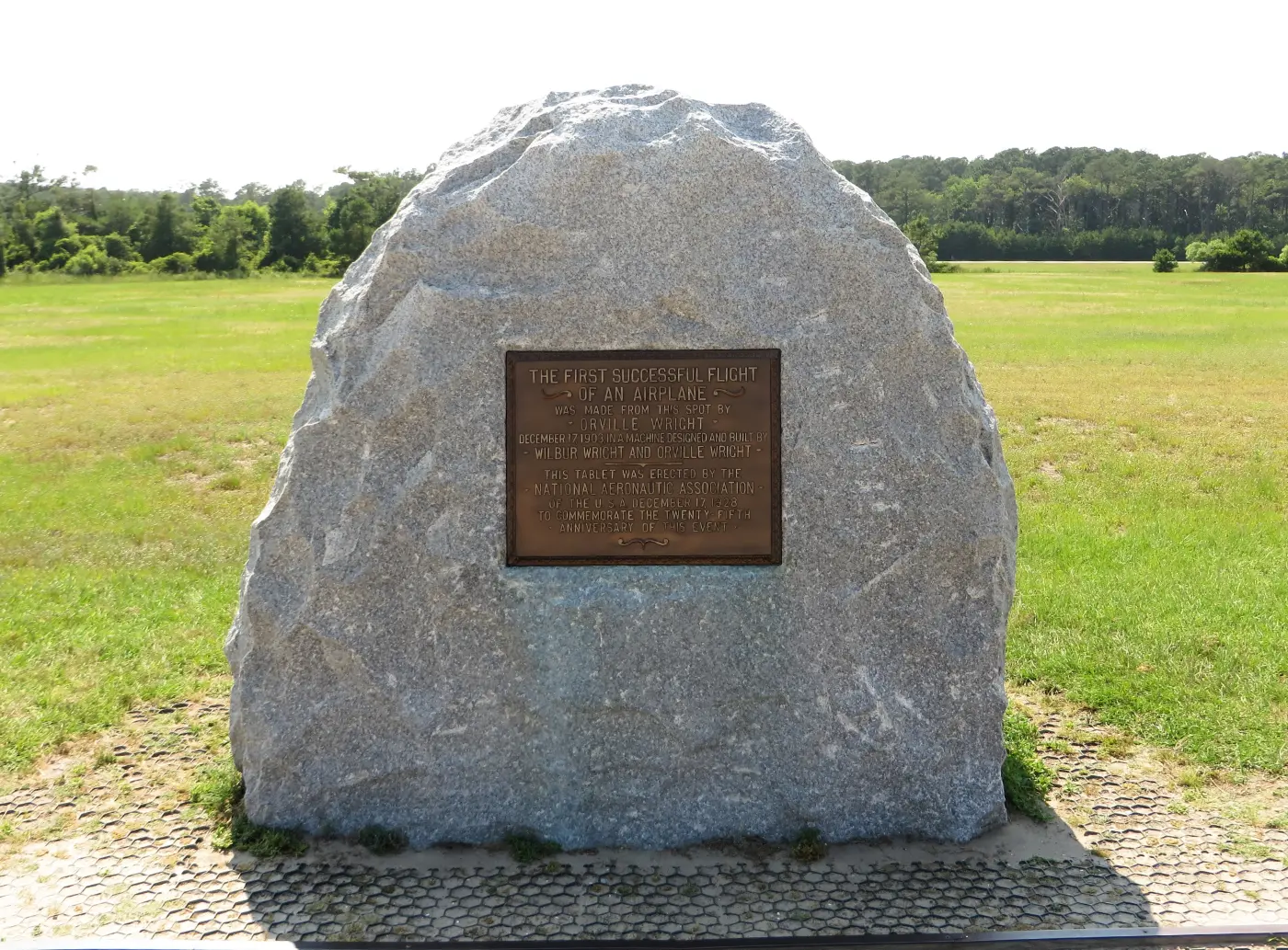Kitty Hawk was the Wright brothers' first flight location