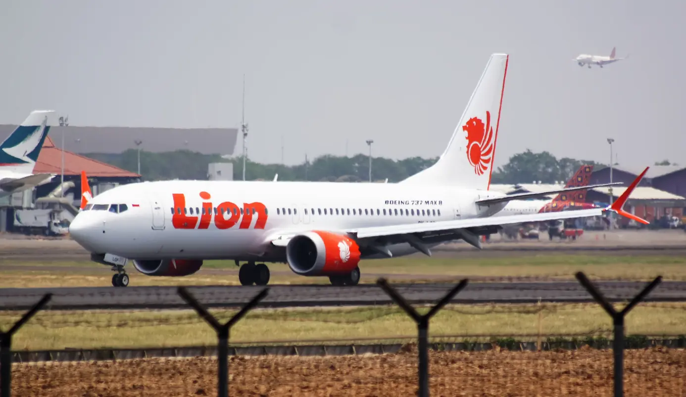 The Boeing 737 MAX from the Lion Air Flight 610 crash