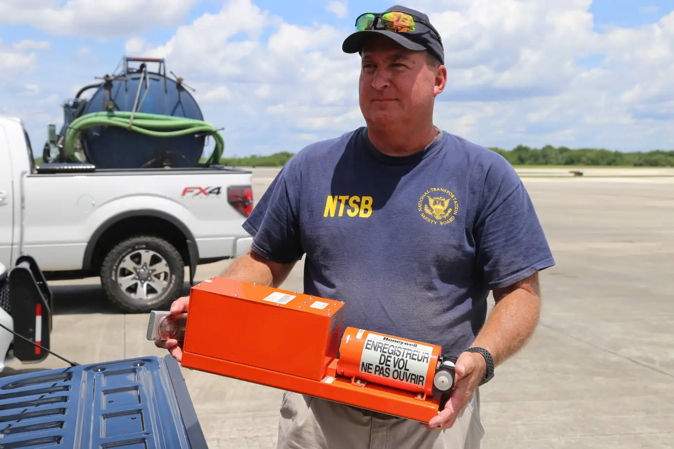 Black boxes record vital flight data