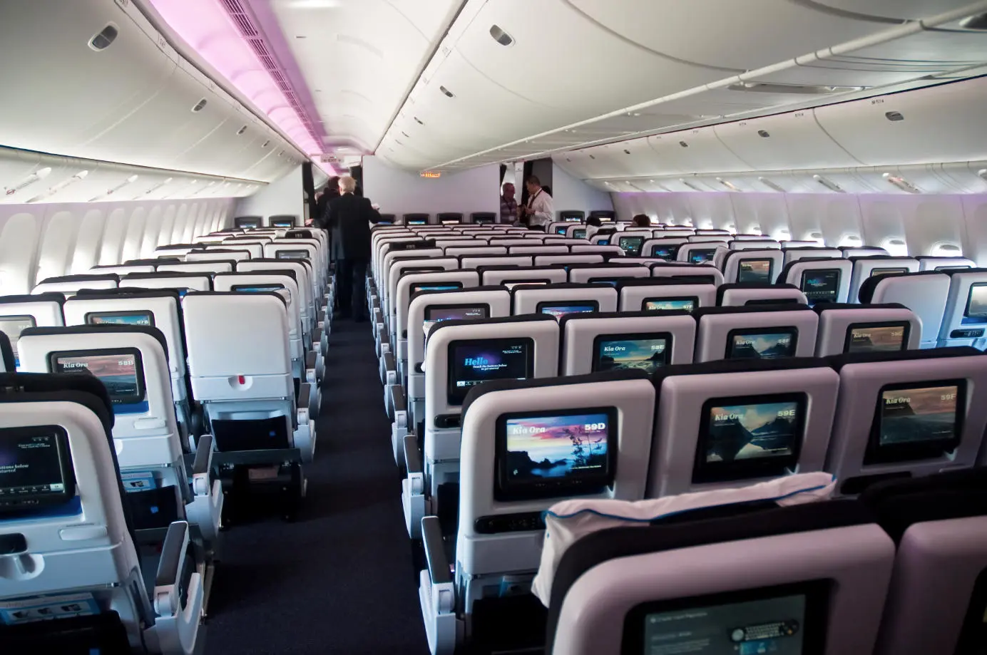 Boeing 777-300ER economy class