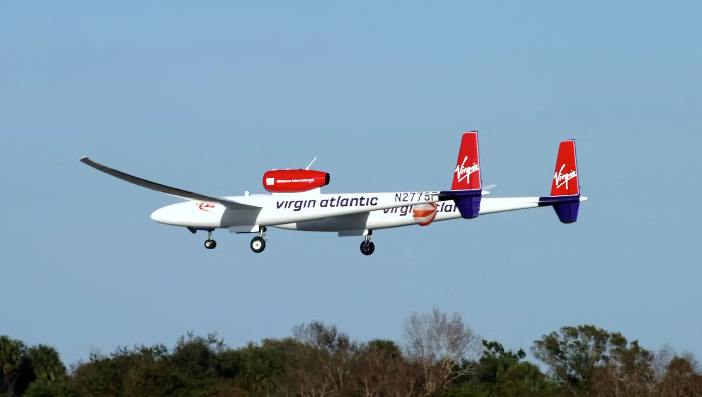 the globalflyer flew around the world nonstop in 2005