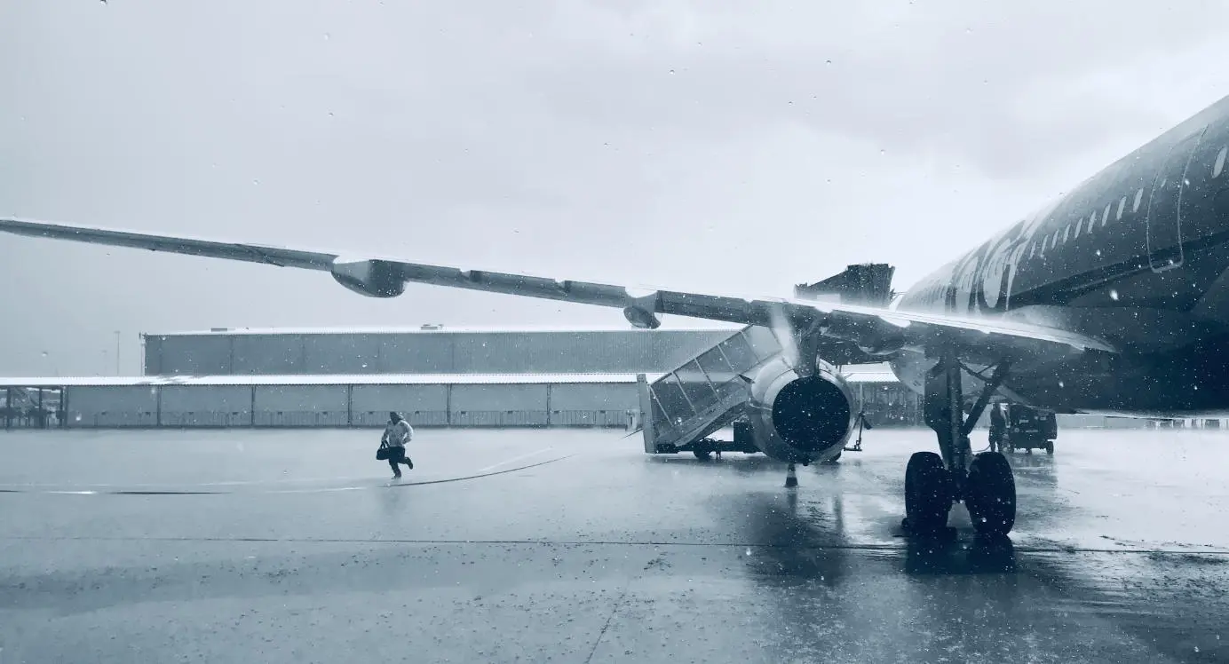 planes can take off in rain