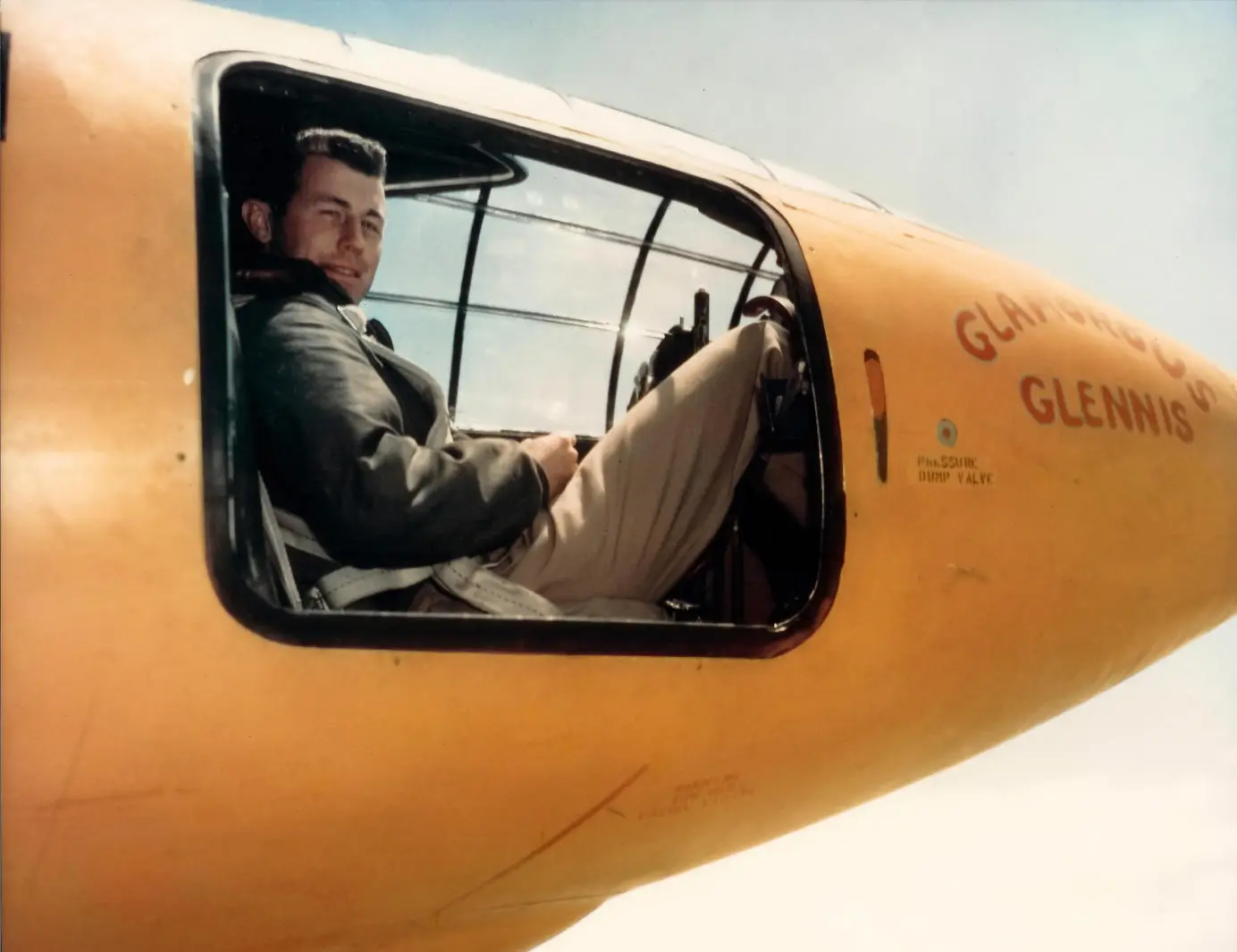 Chuck Yeager in the Bell X-1